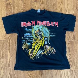 Vintage Iron Maiden T-shirt, fits like a XS/S